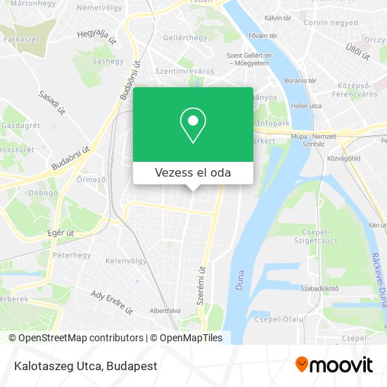Kalotaszeg Utca térkép