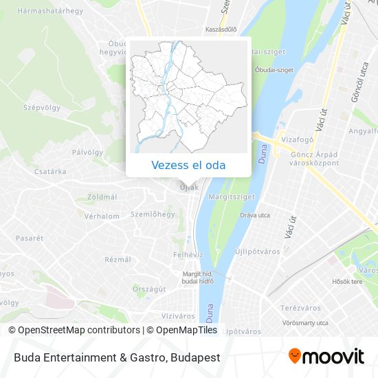 Buda Entertainment & Gastro térkép