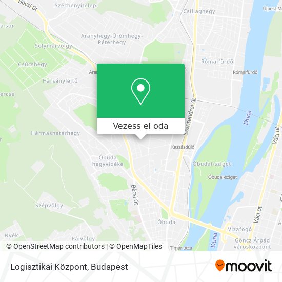 Logisztikai Központ térkép