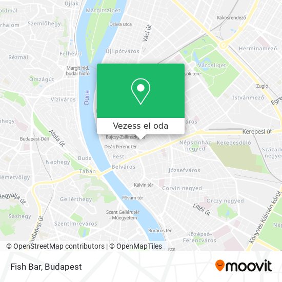 Fish Bar térkép