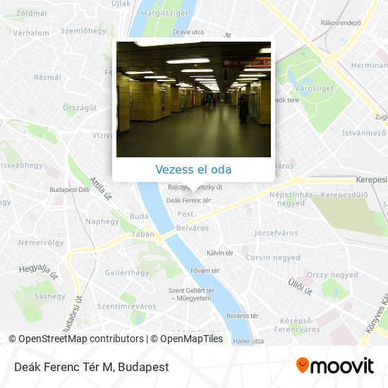 Deák Ferenc Tér M térkép