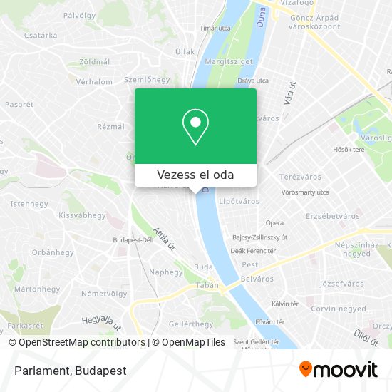 Parlament térkép