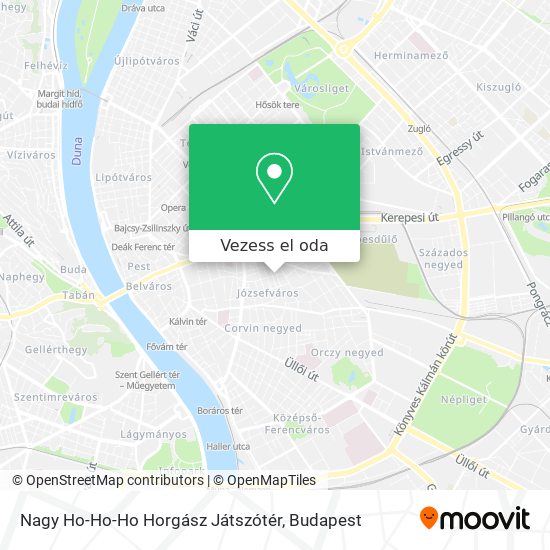 Nagy Ho-Ho-Ho Horgász Játszótér térkép