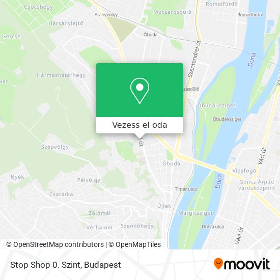 Stop Shop 0. Szint térkép