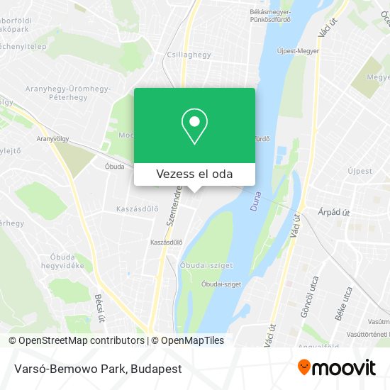 Varsó-Bemowo Park térkép