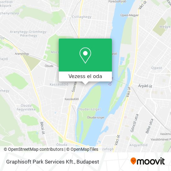 Graphisoft Park Services Kft. térkép