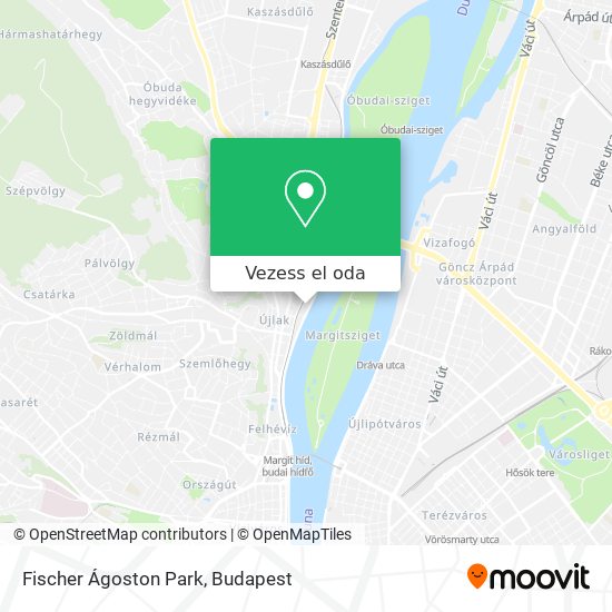 Fischer Ágoston Park térkép