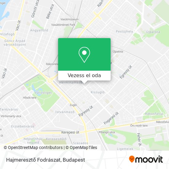 Hajmeresztő Fodrászat térkép