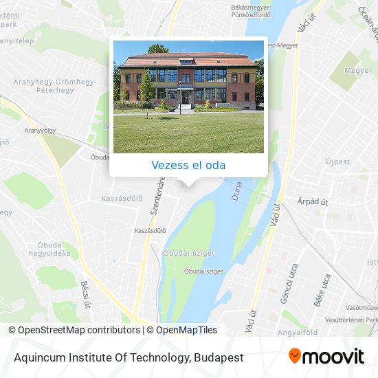Aquincum Institute Of Technology térkép