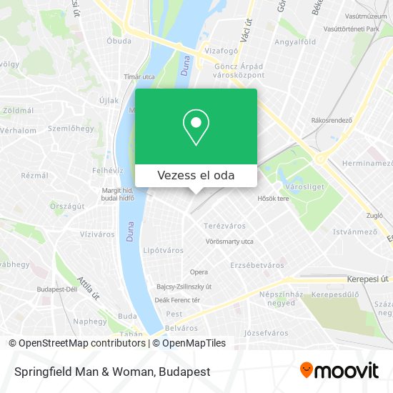 Springfield Man & Woman térkép