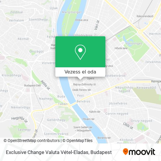 Exclusive Change Valuta Vétel-Eladas térkép
