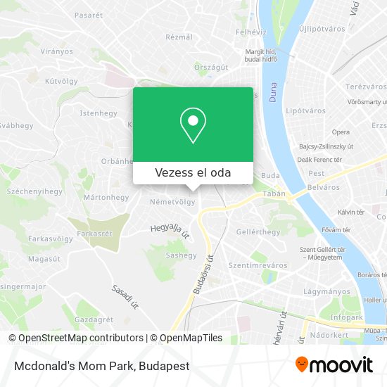Mcdonald's Mom Park térkép