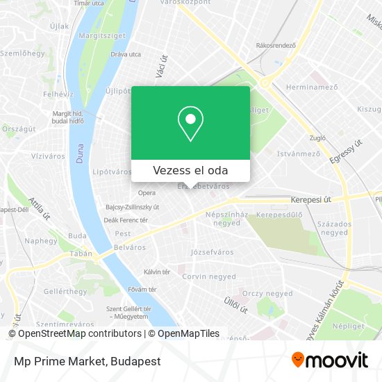 Mp Prime Market térkép