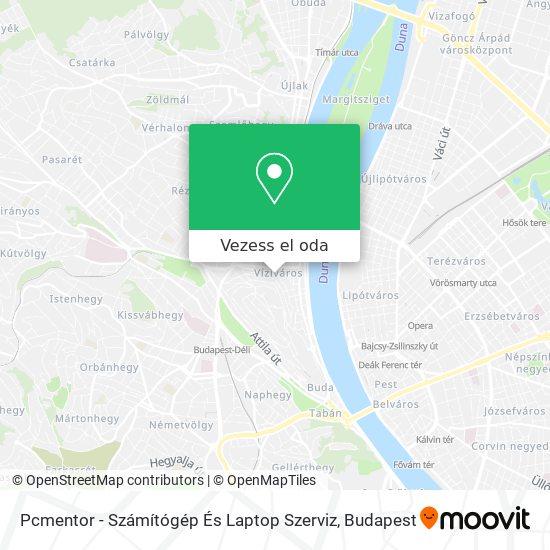 Pcmentor - Számítógép És Laptop Szerviz térkép