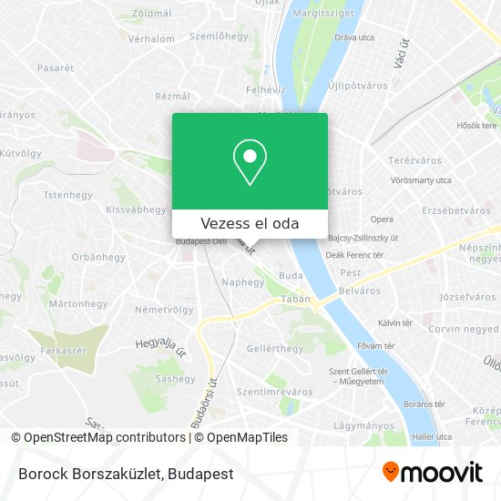 Borock Borszaküzlet térkép