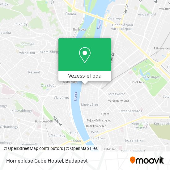 Homepluse Cube Hostel térkép