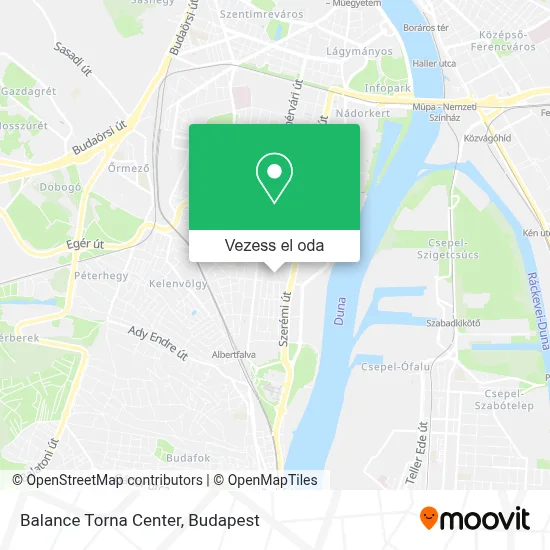 Balance Torna Center térkép