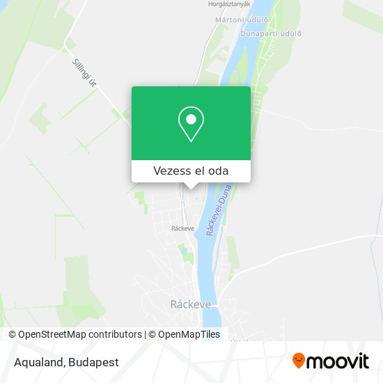 Aqualand térkép