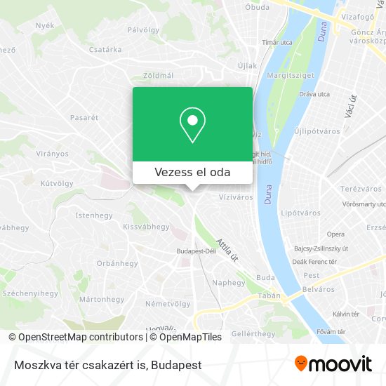 Moszkva tér csakazért is térkép