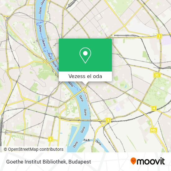 Goethe Institut Bibliothek térkép