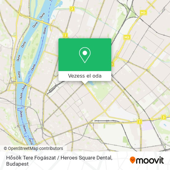 Hősök Tere Fogászat / Heroes Square Dental térkép