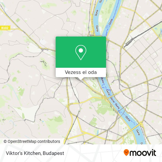 Viktor's Kitchen térkép