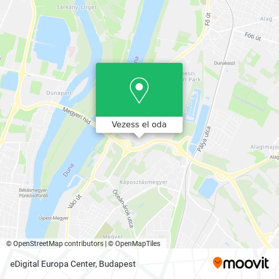 eDigital Europa Center térkép