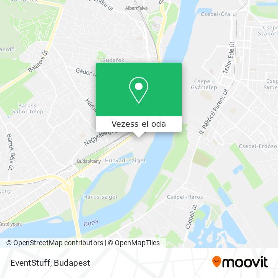 EventStuff térkép