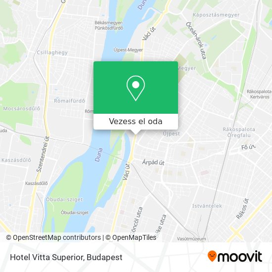 Hotel Vitta Superior térkép