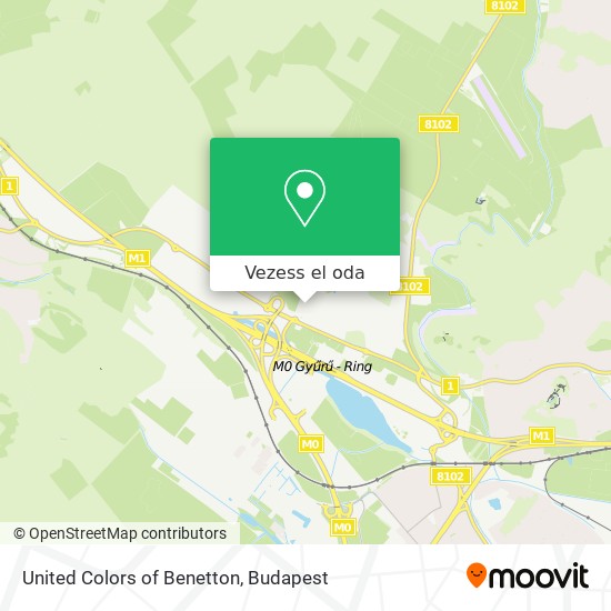 United Colors of Benetton térkép