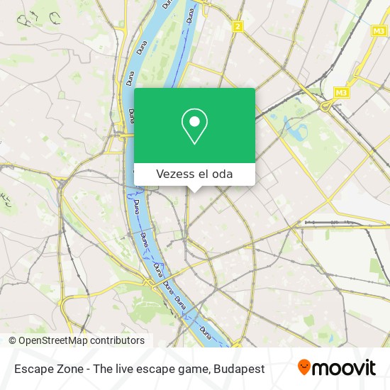 Escape Zone - The live escape game térkép