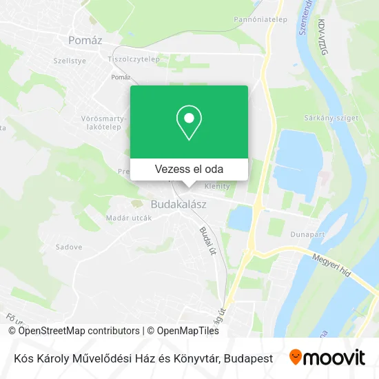 Kós Károly Művelődési Ház és Könyvtár térkép