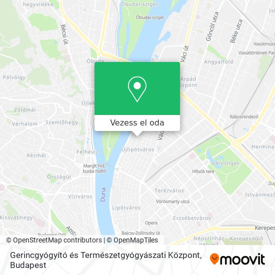 Gerincgyógyító és Természetgyógyászati Központ térkép