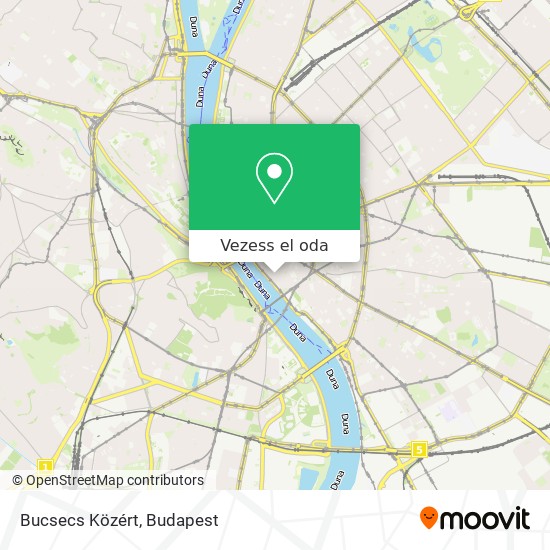 Bucsecs Közért térkép