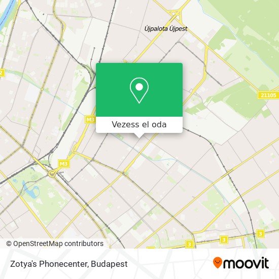 Zotya's Phonecenter térkép