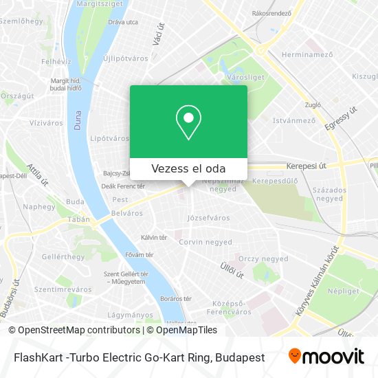 FlashKart -Turbo Electric Go-Kart Ring térkép