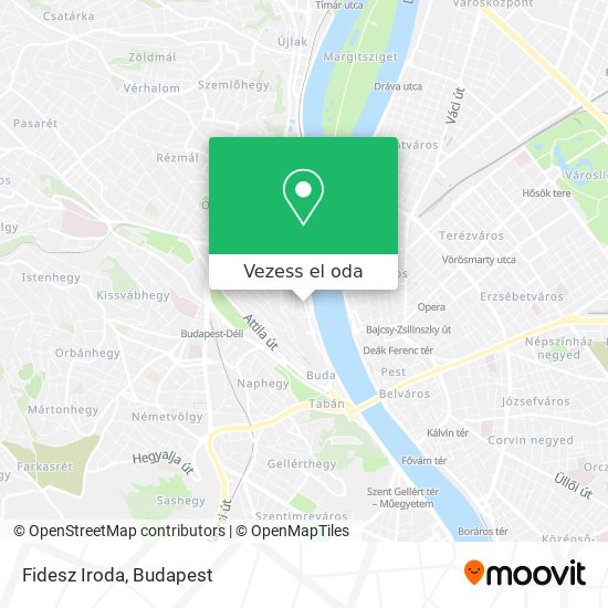 Fidesz Iroda térkép