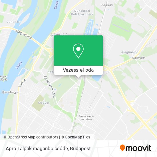 Apró Talpak magánbölcsőde térkép