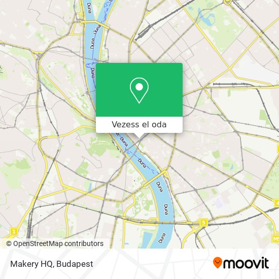 Makery HQ térkép