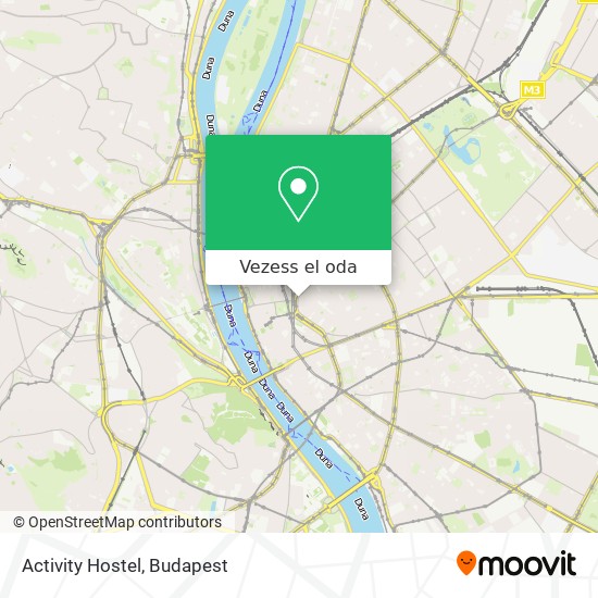 Activity Hostel térkép