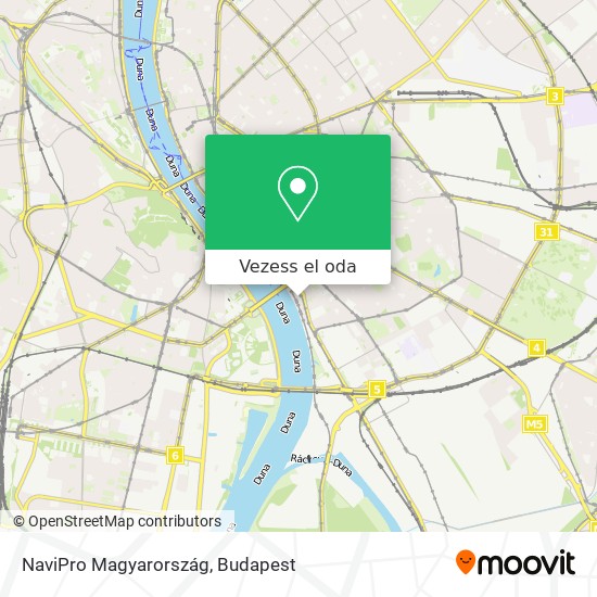 NaviPro Magyarország térkép