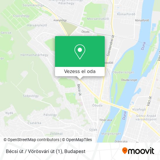 Bécsi út / Vörösvári út (1) térkép