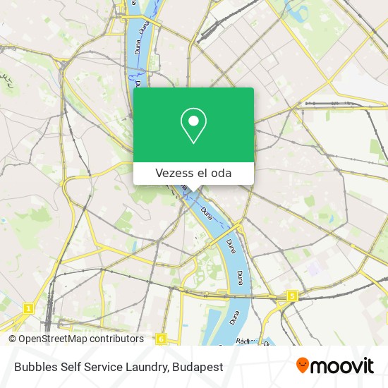 Bubbles Self Service Laundry térkép