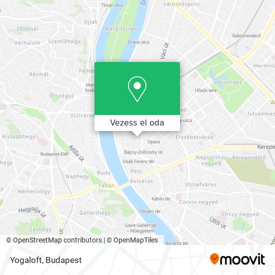 Yogaloft térkép