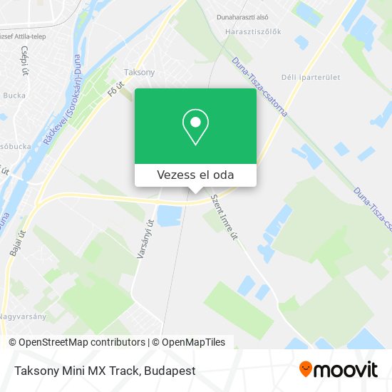 Taksony Mini MX Track térkép