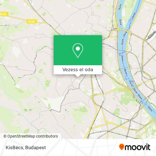 KisBécs térkép