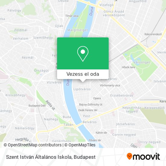 Szent István Általános Iskola térkép
