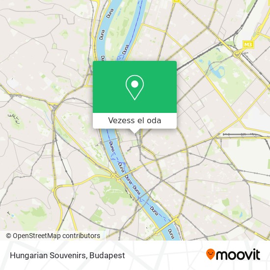 Hungarian Souvenirs térkép