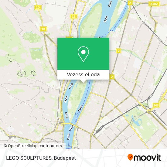 LEGO SCULPTURES térkép