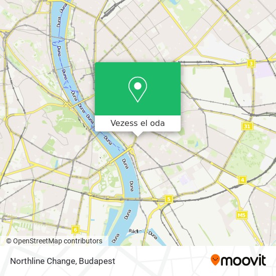 Northline Change térkép